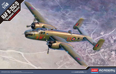 B-25 C/D Mitchell RAF European Theatre  1/48