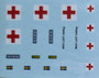 Pasi siirtokuva-arkki #27 Swedish ambulance