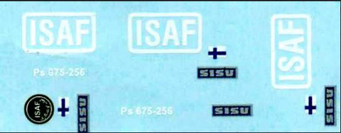 Pasi siirtokuva-arkki #25 Finnish ISAF