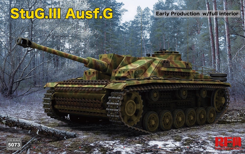 StuG III Ausf G Early Production with Full Interior  1/35