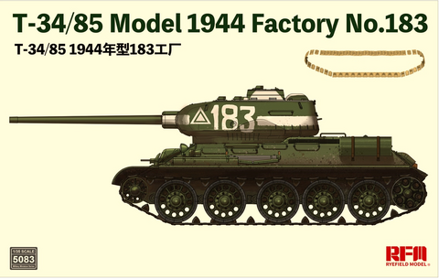 T-34/85 1944 Model Factory 183 	1/35