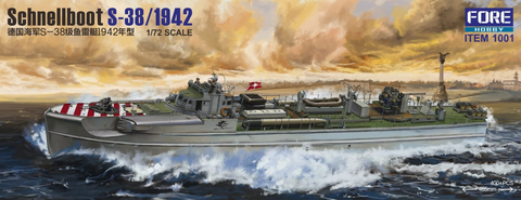 German Schnellboot S-38/1942  1/72