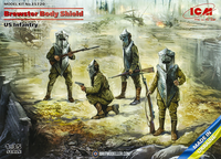 US Infantry with Brewster Body Shield WWI   1/35