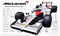 McLaren MP4/6 Japan/San Marino/Brazil GP 1991  1/20