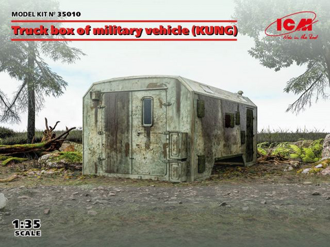 Truck Box for Military Vehicle	1/35