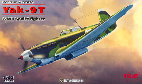 Yak-9T Soviet Fighter (100% New Molds)  1/32