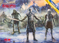 Army of Ice ( Night King, Great Other, Wight)  1/16