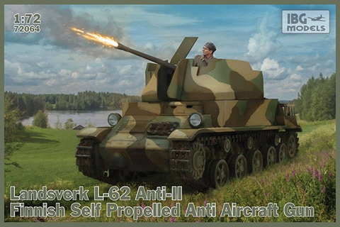 Landsverk L-62 Anti II Finnish SP AA Gun  1/72