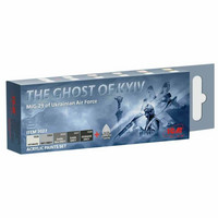 Acrylic Paint Set for Ghost of Kiev