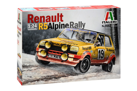 Renault R5 Alpine Rally  1/24