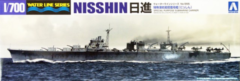 Japanese Special Purpose Submarine Carrier Nisshin  1/700