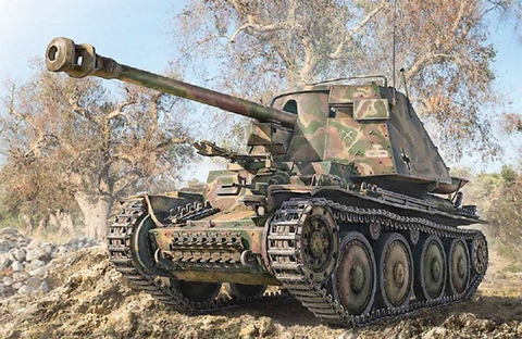 Marder III Ausf.H with 2 Figures  1/35