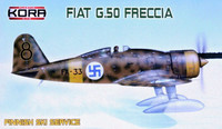 Fiat G.50 ’Freccia’  with Skis Finnish Service  1/72