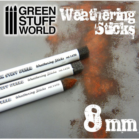 Weathering Sticks 8mm