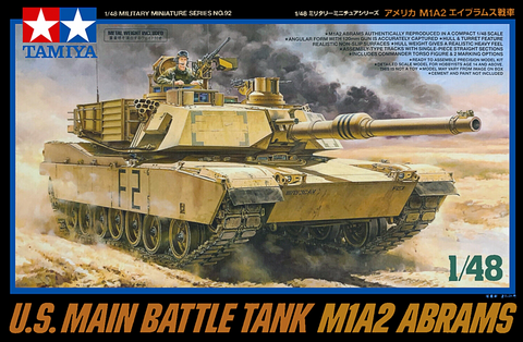 U.S. Main Battle Tank M1A2 Abrams  1/48