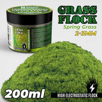 Grass Flock Spring Grass 2-3mm 200ml