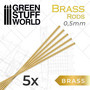 Round Brass Rods 0.5mm
