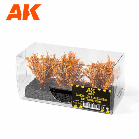 Dark Yellow Bushes 4-5cm