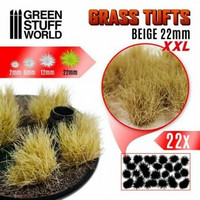 Grass Tufts XXL 22mm Beige
