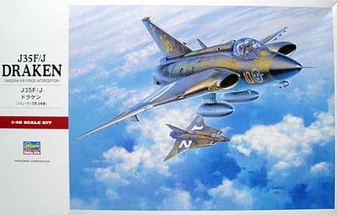 J35F/J Draken Swedish Air Force	1/48