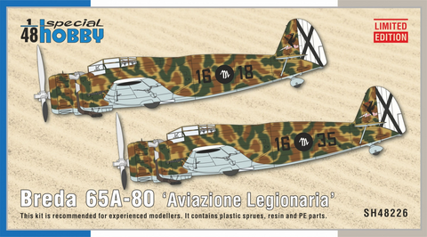 Breda 65A-80 ”Aviazione Legionaria”  Limited Edition  1/48