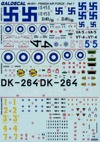 Finnish Air Force Part 1  1/48