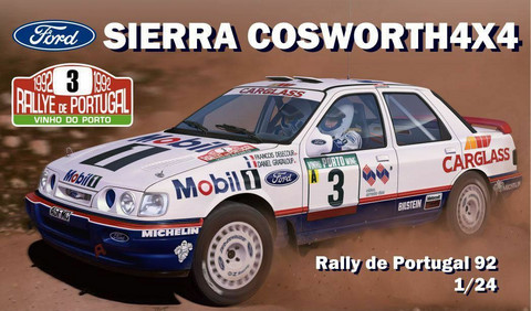 Ford Sierra Cosworth 4X4 Portugal 1992  1/24