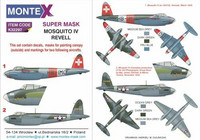 Supermask for Mosquito IV Revell  1/32