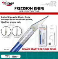 Precision Hobby Knife Blue + 5 #11 Blades