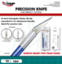 Precision Hobby Knife Blue + 5 #11 Blades