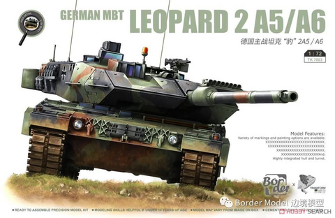 Leopard2 A5/A6 Main Battle Tank  1/72