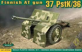 PstK/36 Finnish 37mm Anti-Tank Gun  1/72