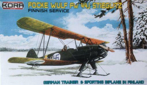 Focke Wulf FW44J Stieglitz Finnish Service  1/72