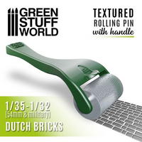 Rollin Pin with Handle ’Dutch Bricks’