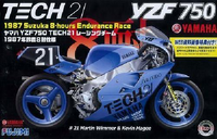 Yamaha YZF750 Tech21 Racing Team, 1987 Suzuka 8-hours Race  1/12