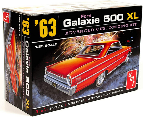 63' Ford Galaxie 500 XL (3 in 1)  1/25