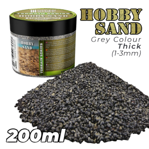 Thick Hobby Sand Dark Grey 200ml
