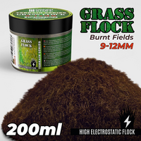 Static Grass Burnt Fields 9-12mm