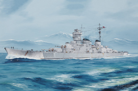 Deutsche Kriegsmarine O Class Battlecruiser 'Barbarossa'  1/350