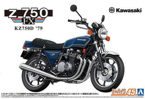 Kawasaki KZ750D Z750FX Custom 1979  1/12