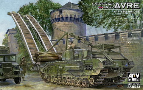 Churchill Mk.IV AVRE with SBG Bridge  1/35