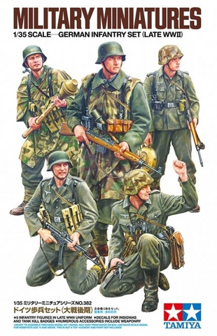 German Infantry Set (Late WWII)  1/35