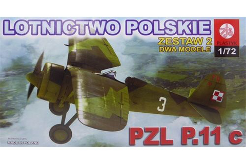 RWD-6, PZL P-11c  1/72