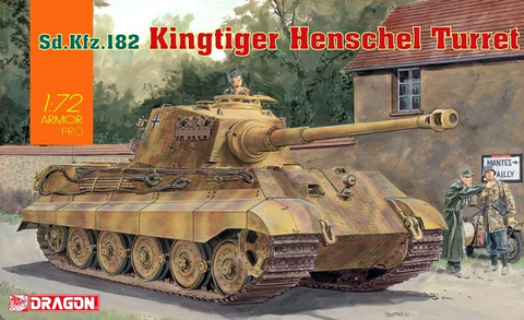 Tiger II Henschel  1/72