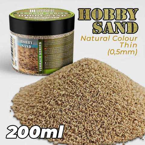 Thin Hobby Sand Natural 200ml