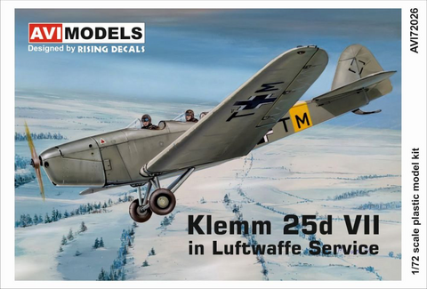 Klemm 25d VII in Luftwaffe Service  1/72