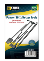 PzKpfw 38(t)/ Hetzer Tools  1/35