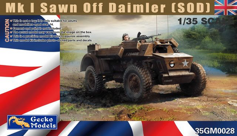 Mk.I Sawn Off Daimler SOD  1/35