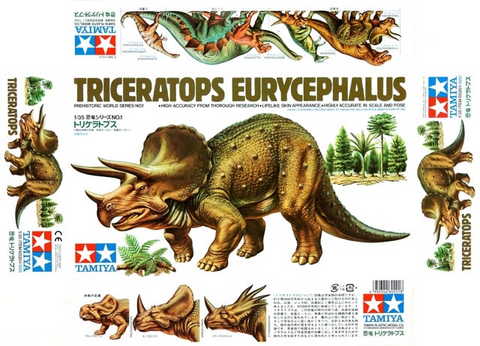 Triceratops Eurycephalus  1/35