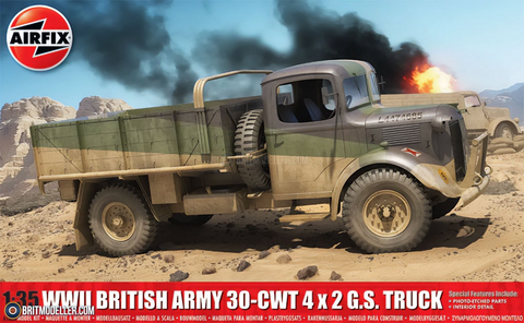British Army 30cwt 4X2 G.S Truck	1/35